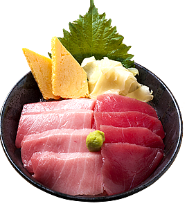 中トロ・まぐろ丼