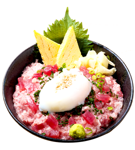 まぐろユッケ丼