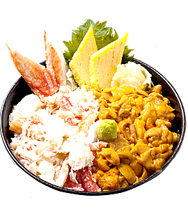 たらば・うに丼